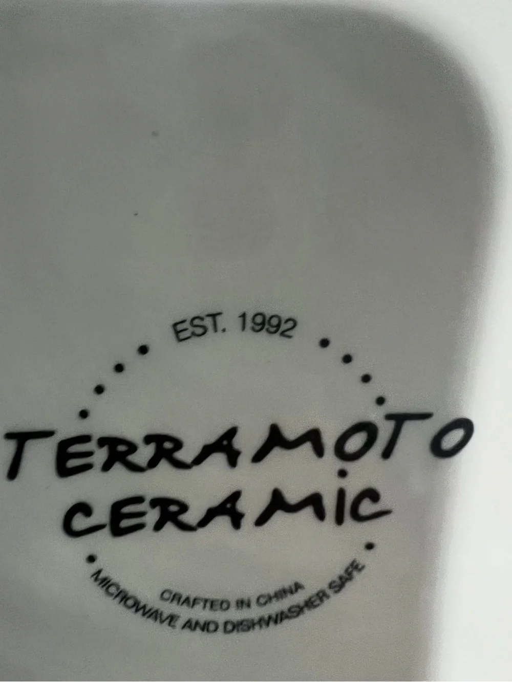 Terramoto Halloween 'Trick or Treat' Ceramic Canister - Orange,  Black and white